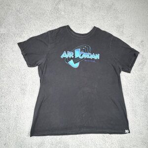 Vintage Jordan Air Jordan Shirt Mens 2XL Black 20th Anniversary His Airness 00s